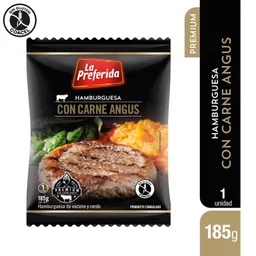 La Preferida Hamburguesa con Carne Angus