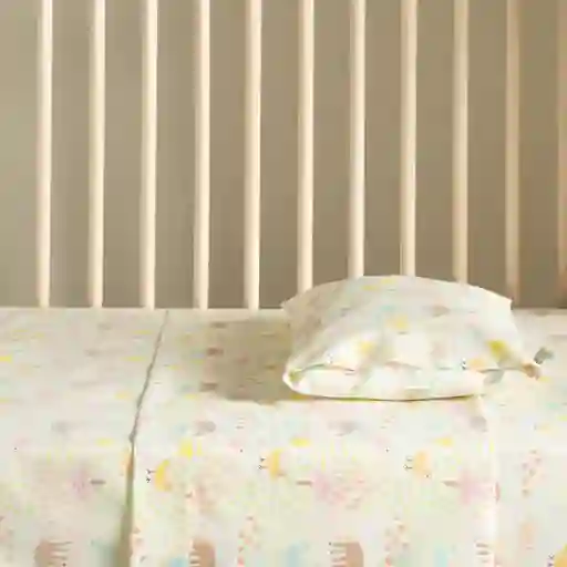 Sábana Estampada Para Cuna Casaideas