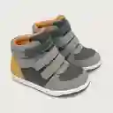 Zapatillas Urbana Urb Triple Velcro Niño Gris Talla 27 Opaline