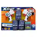 X-Shot Juguete Lanzadores Micro Con Dardos y 3 Blancos