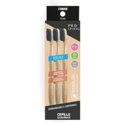 Biobrush Pack Cepillos Dentales Suave Pro