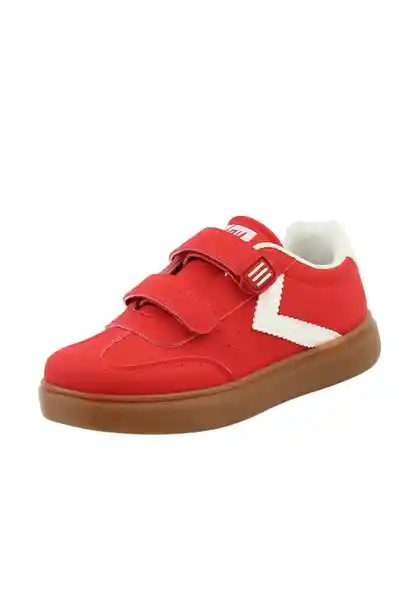 Zapatillas Urbana 2 Velcros Day to Day Rojo Talla 35 956
