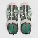 Sandalias Cintas Cruzadas De Niña Gris Talla 30