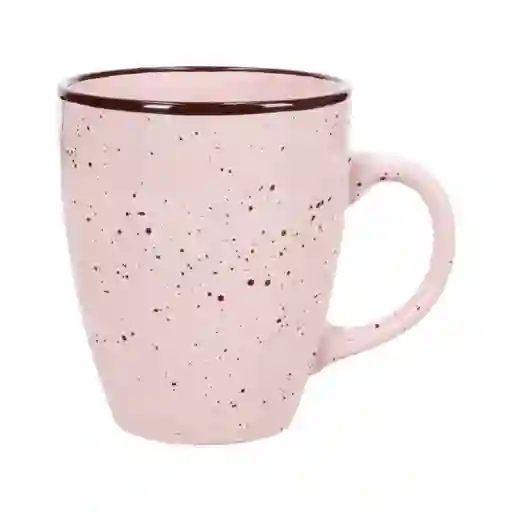 Tazón Cerámica Stoneware Rústico Rosa 350 mL Casaideas