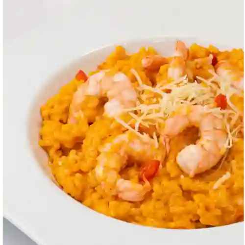 Risotto de Camarones Ecuatorianos