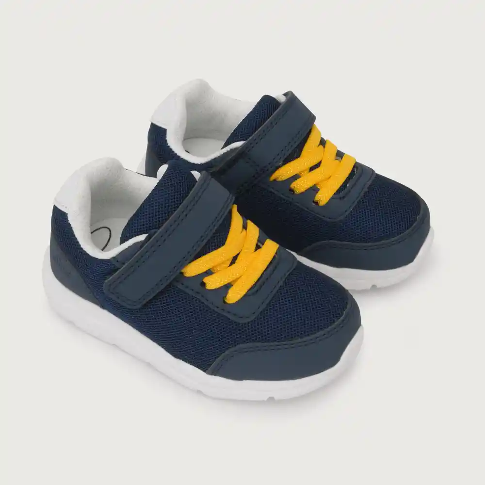 Zapatillas Deportiva Liviana De Niño Azul Talla 29