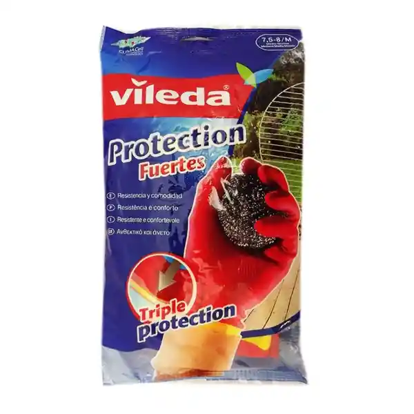 Vileda Guantes de Protección Fuerte Talla Mediana