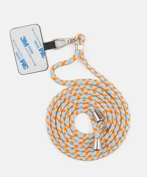 Strap Celular Cuerda Naranja Lounge