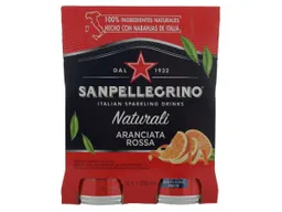 San Pellegrino Pack Agua Saborizada Aranciata Rossa