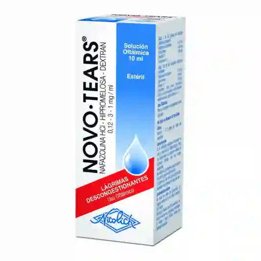 Novo-Tears Solución Oftálmica (0.12 mg / 3 mg / 1 mg)