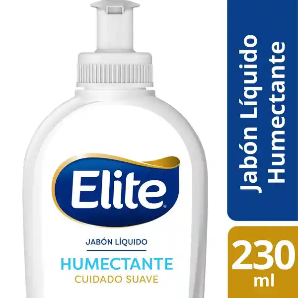 Elite Jabón Líquido Humectante Cuidado Suave
