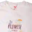 Polera Niña Blanco Pillin 2 a