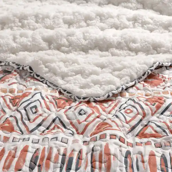 Quilt Urban Estampado Sherpa Iker Super King Rosen