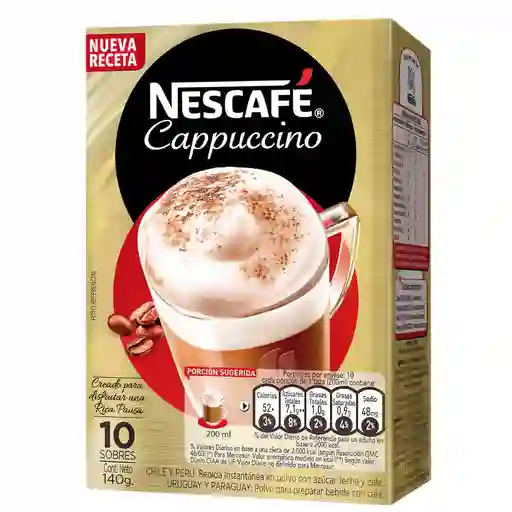 Nescafé Café Cappuccino en Polvo 