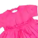 Vestido Bebé Niña Fucsia Talla 24 M Pillín