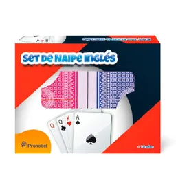 Pronobel Set Mazos Naipe Inglés