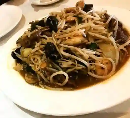 Diente de Dragon con Camarón