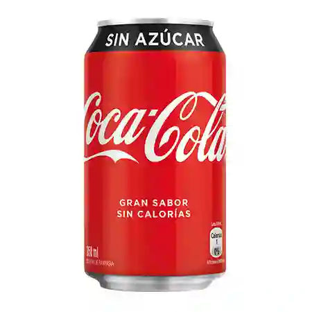 Bebida Lata Coca Cola Sin Azúcar 350 ml