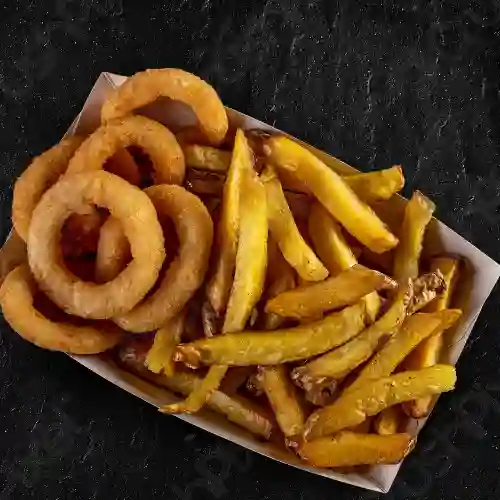 Mix Fries & Onion Rings Delirius