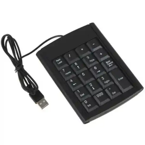 Teclado Numérico Con Conexión Usb