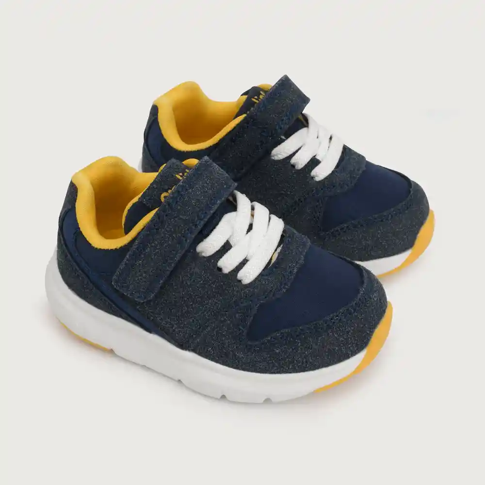 Zapatillas Deportiva Liviana Niño Gris Talla 23