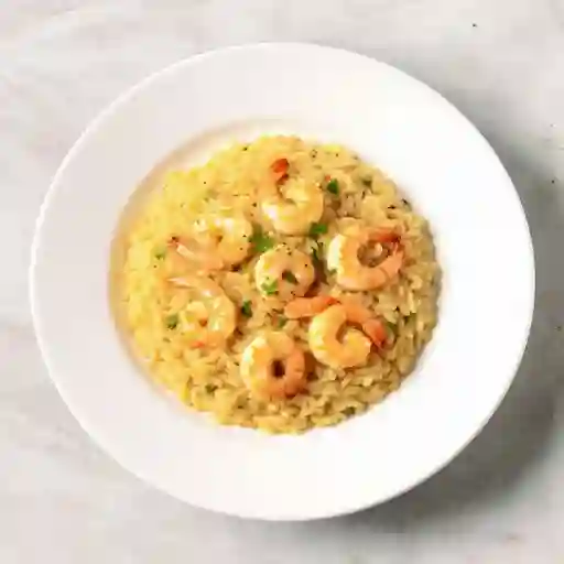 Risoto Amorio Version Camarones