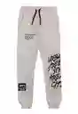 Pantalón Junior Sport Liberty 348 Niño Gris Talla 10 Años Ficcus