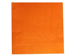 Servilleta Lisa Naranja 17 x 17 cm
