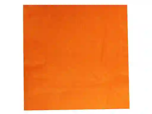 Servilleta Lisa Naranja 17 x 17 cm