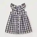 Vestido Sin Mangas Niña Navy Talla 4m