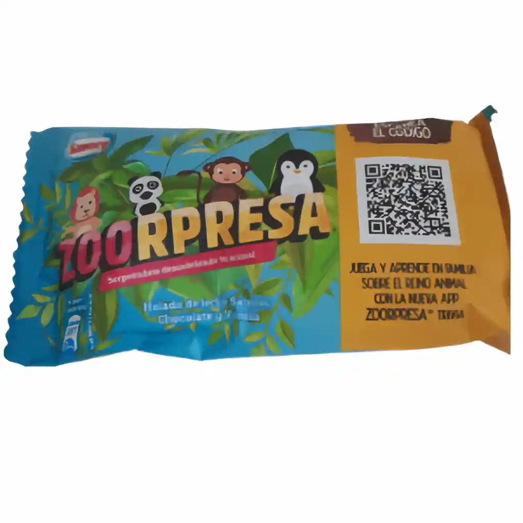 Savory Zoorpresa Helado de Chocolate y Vainilla