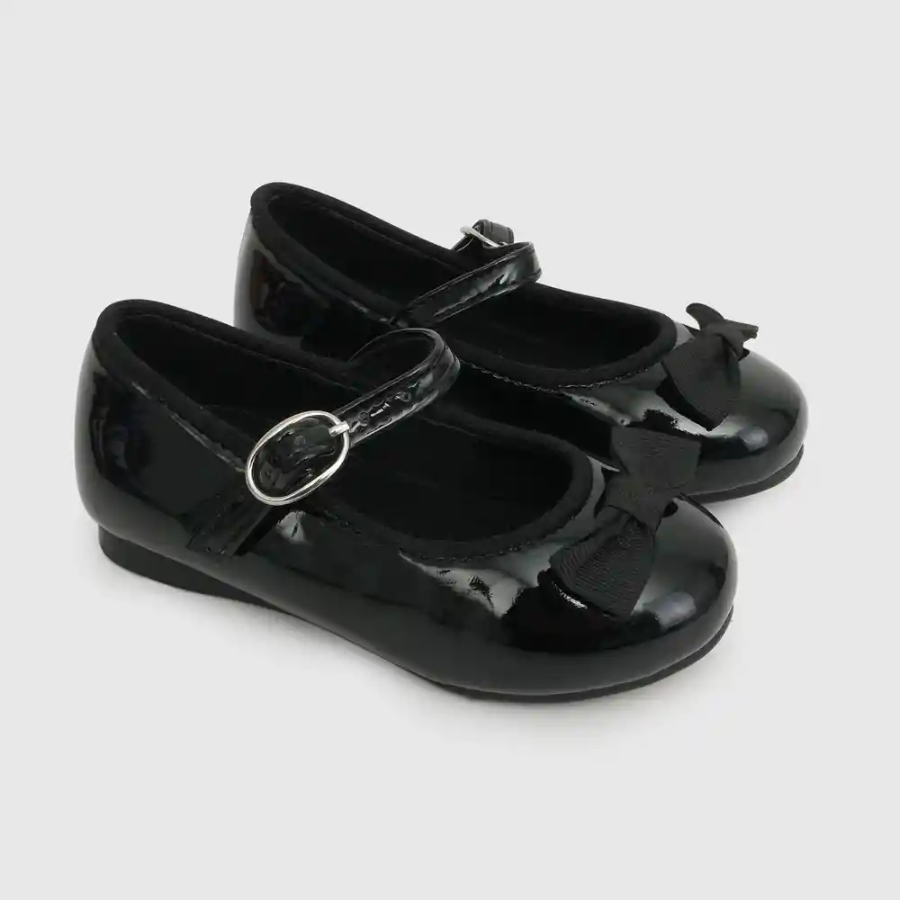 Ballerinas Charol Negro Talla 26
