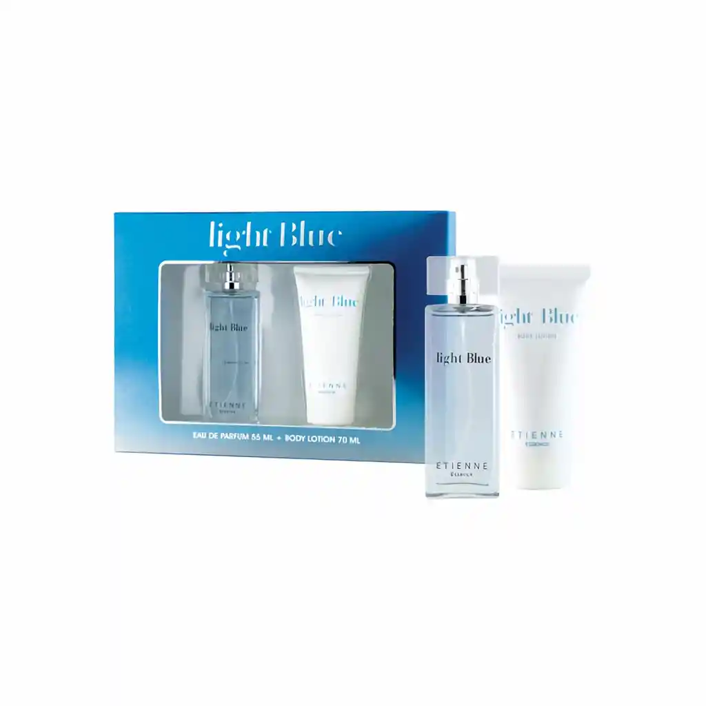 Light Blue Pack Etienne Con Eau De Perfum + Body Lotion X 2