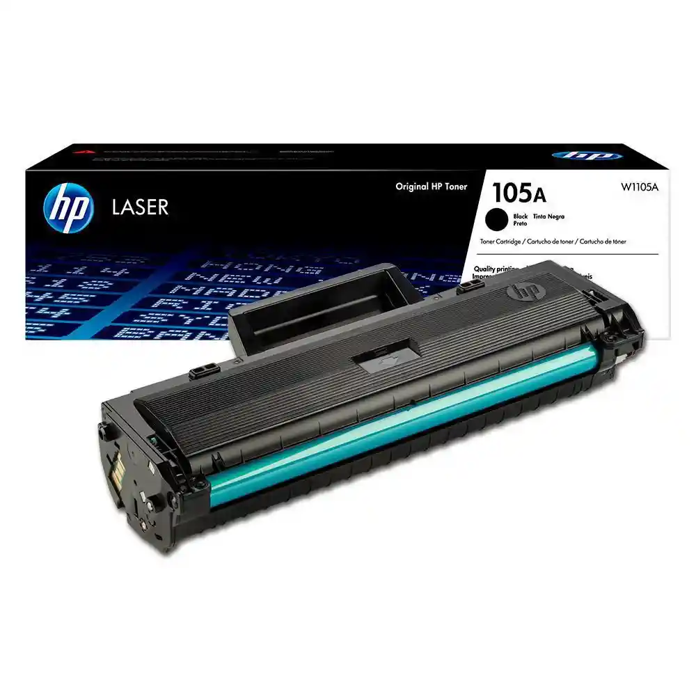 Hp Tóner Láser 105A Color Negro