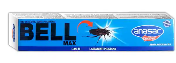 Bell Max Cebo en Gel Contra Cucarachas