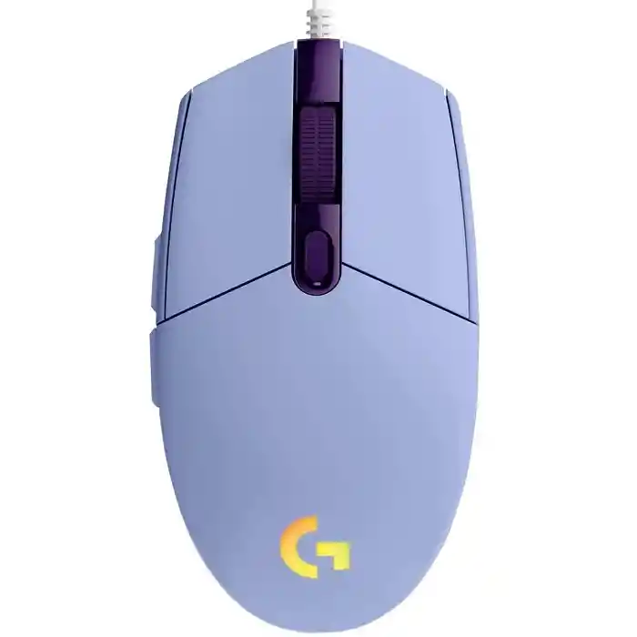 Logitech Mouse Gamer G203 Lightsync Rgb 8000 Dpi Lila