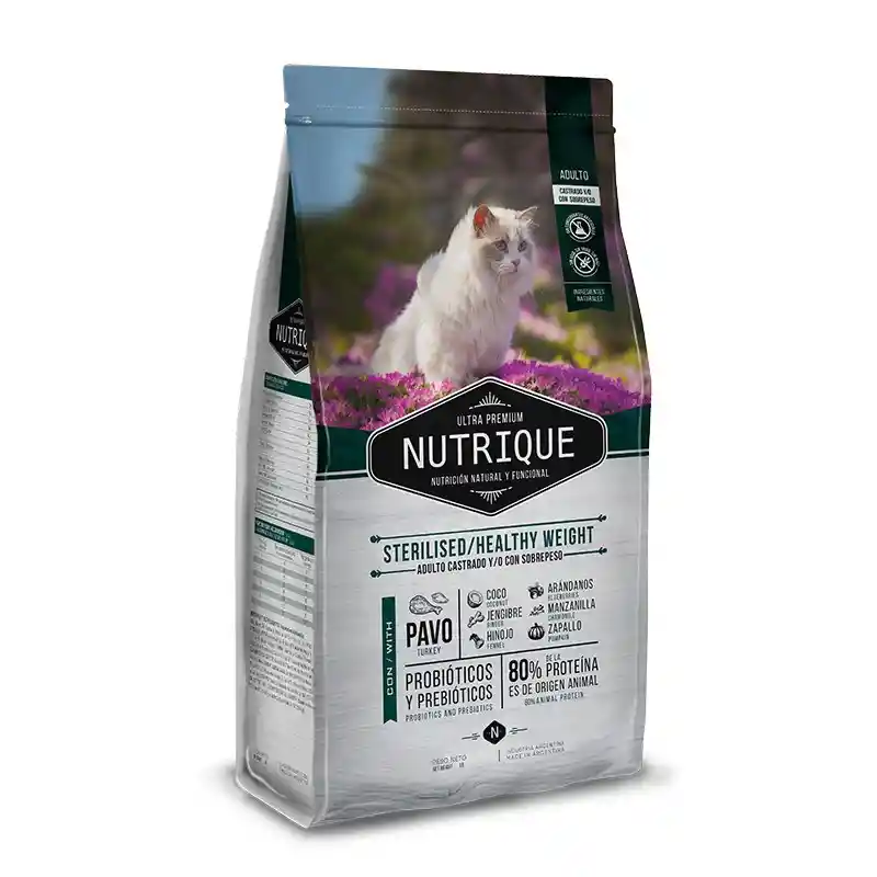 Nutrique Gato Adulto Esterilizado - 7.5Kg