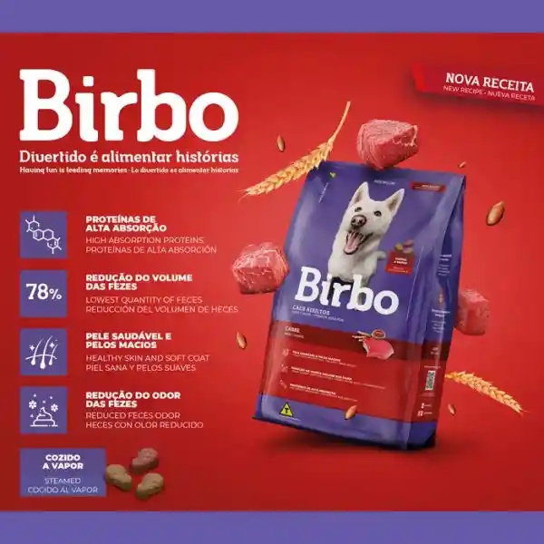 Birbo Adulto Carne 15K