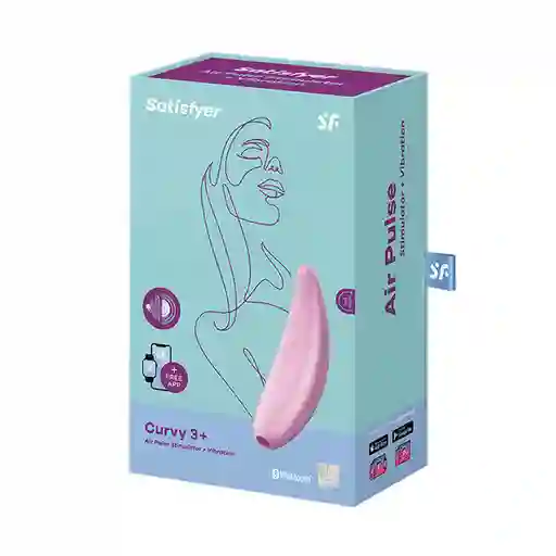 Satisfyer Curvy 3+ Pink – Succiona, Vibra Y Tiene App Gratis