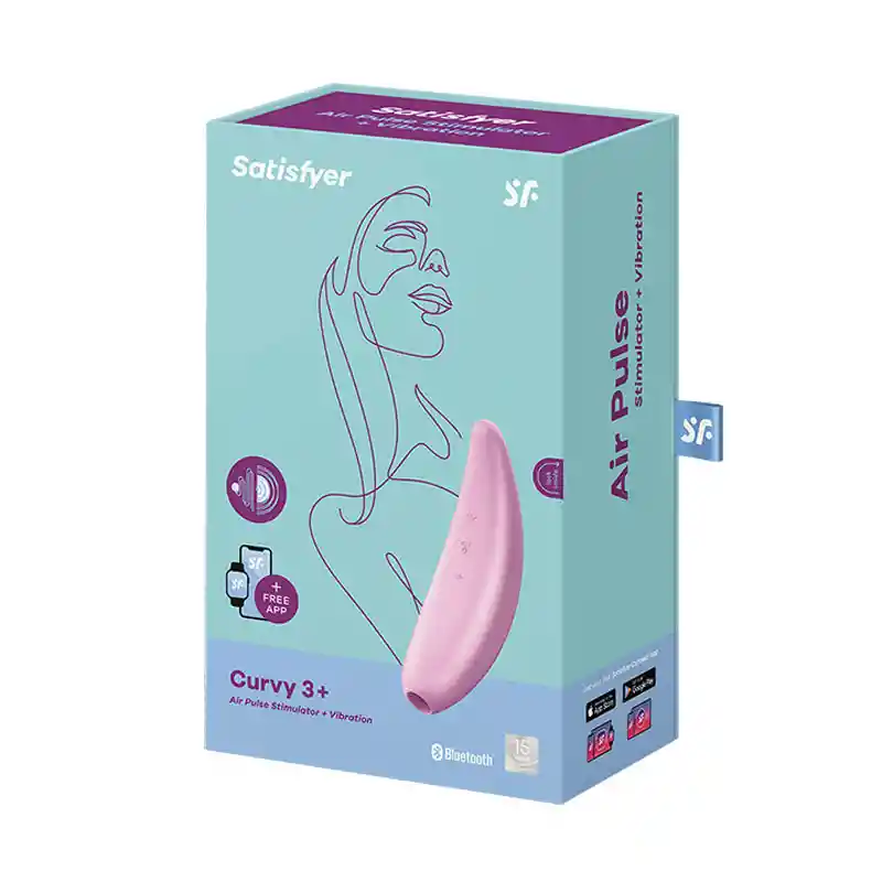 Satisfyer Curvy 3+ Pink – Succiona, Vibra Y Tiene App Gratis