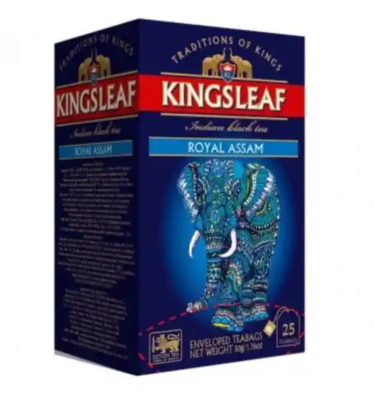 Té Royal Assam. Kingsleaf. 25 bols.