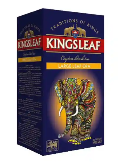 Té negro hoja larga OPA. Kingsleaf. 100 grs.