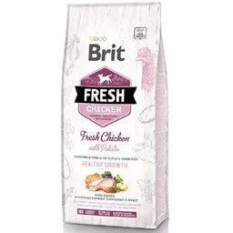 Brit Alimento para Perro Cachorro Fresh Sabor a Pollo con Patata