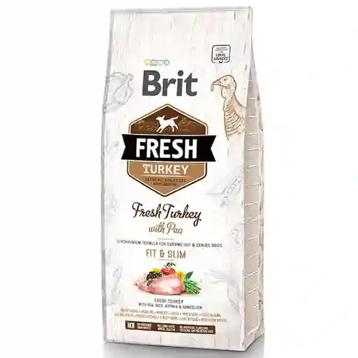 Brit Fresh Turkey with Pea Light 12kg
