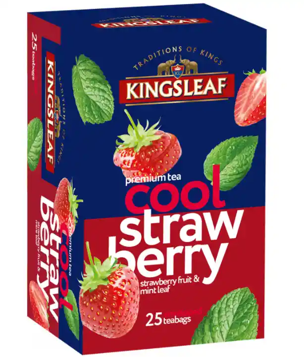Infusion Cool Strawberry. Kingleaf. 20 bols
