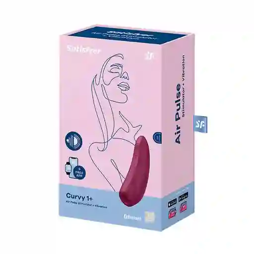 Satisfyer Curvy 1+ Red – Succiona, Vibra Y Tiene App Gratis