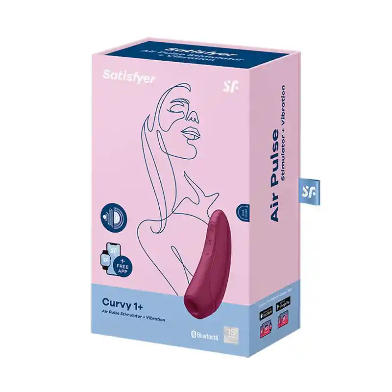 Satisfyer Curvy 1+ Red – Succiona, Vibra Y Tiene App Gratis