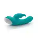 Vibrador Dual Rabbit Hop Aquamarine