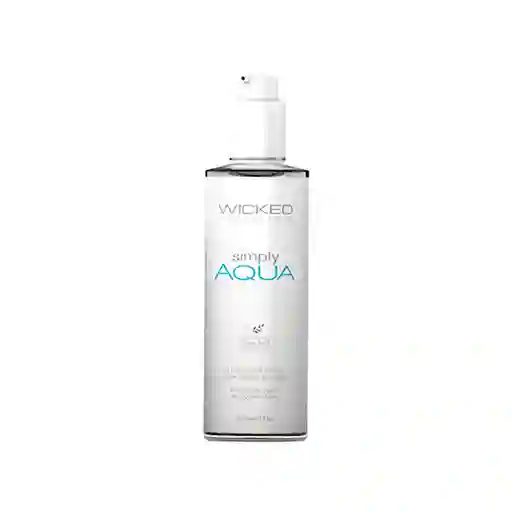 Lubricante Simply Aqua Con Extracto De Hoja De Olivo 120 Ml.