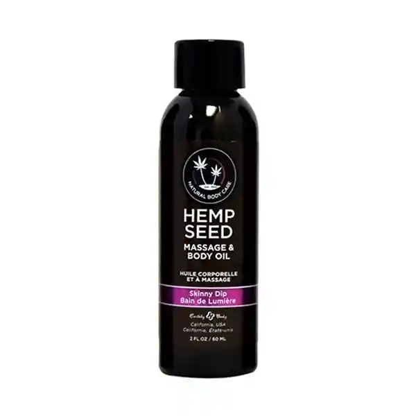 Aceite Para Masajes Hemp – Aroma Vainilla Y Algodon De Azucar (59 Ml.)